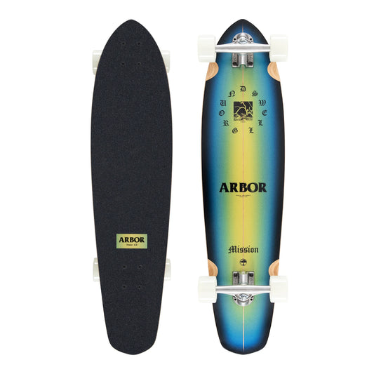 Arbor Groundswell Drifter Mission Longboard Complete