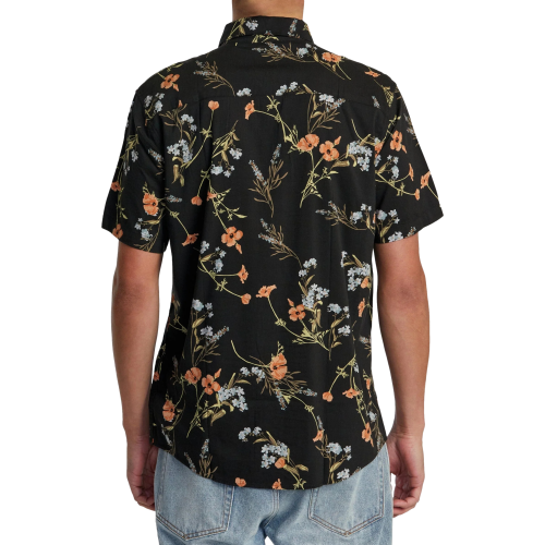 RVCA Further Floral Woven Midnight