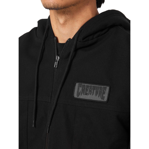 Creature Generator Hooded Black Jacket