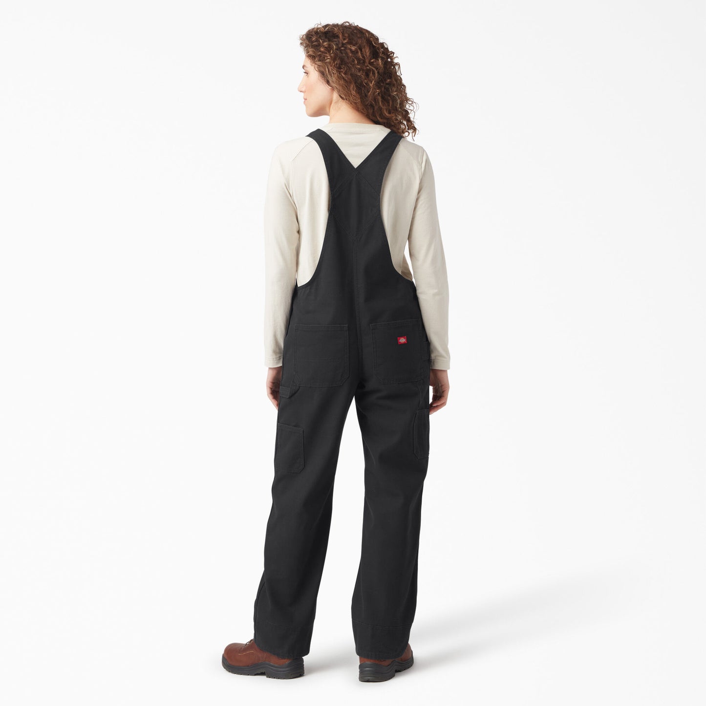 Dickies Relaxed Fit Bib Overalls Black