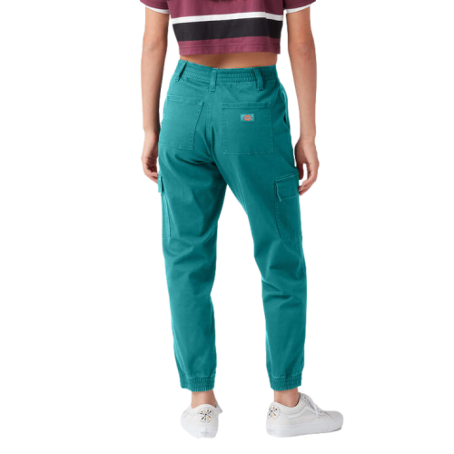 Dickies High Rise Fit Cargo Jogger Pants Women's Teal