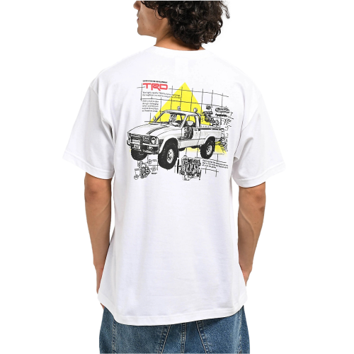 Huf x Toyota Racing Development Concept T-Shirt Men's White
