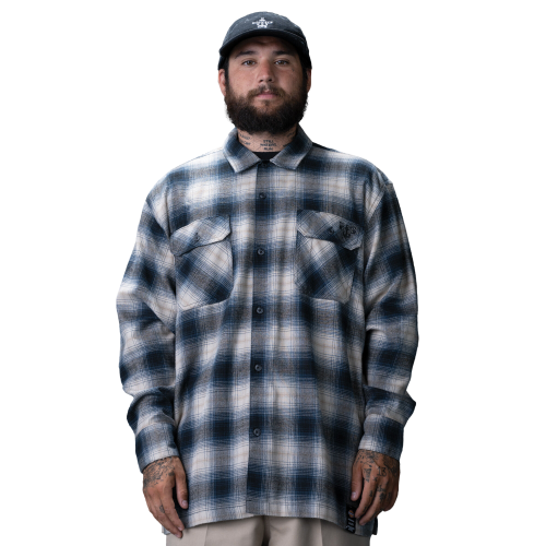 Dickies Ronnie Sandoval Brushed Flannel Shirt Men's Blue