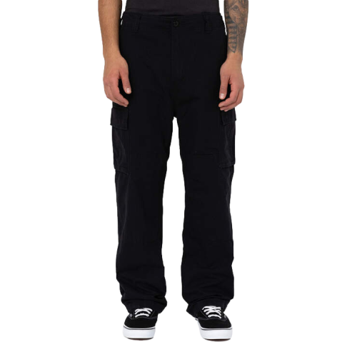 Dickies Eagle Bend Relaxed Fit Double Knee Cargo Pants Black Men's
