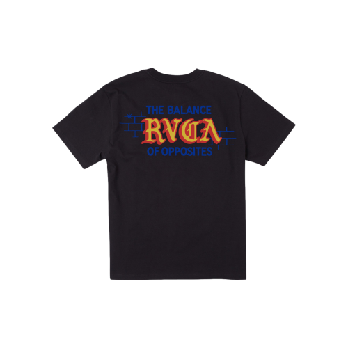 RVCA Del Toro T-Shirt Mens Black