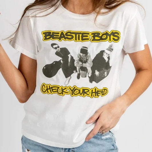 Daydreamer Beastie Boys Check Your Head Womens T-shirt