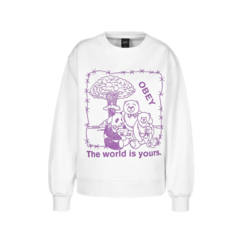 Obey The World Is Yours Crew Sweatshirt