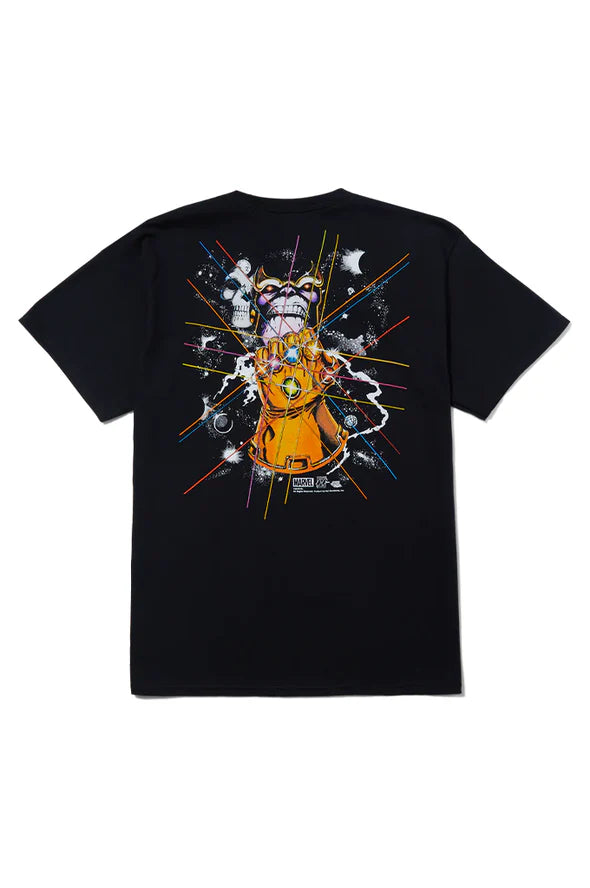 Huf Oh Snap S/S T-Shirt Black Mens - Marvel Collection