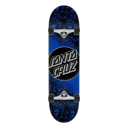 Santa Cruz Large Other Dot Hands 8.25 Skateboard Complete