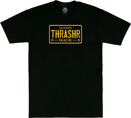 Thrasher License Plate Tee