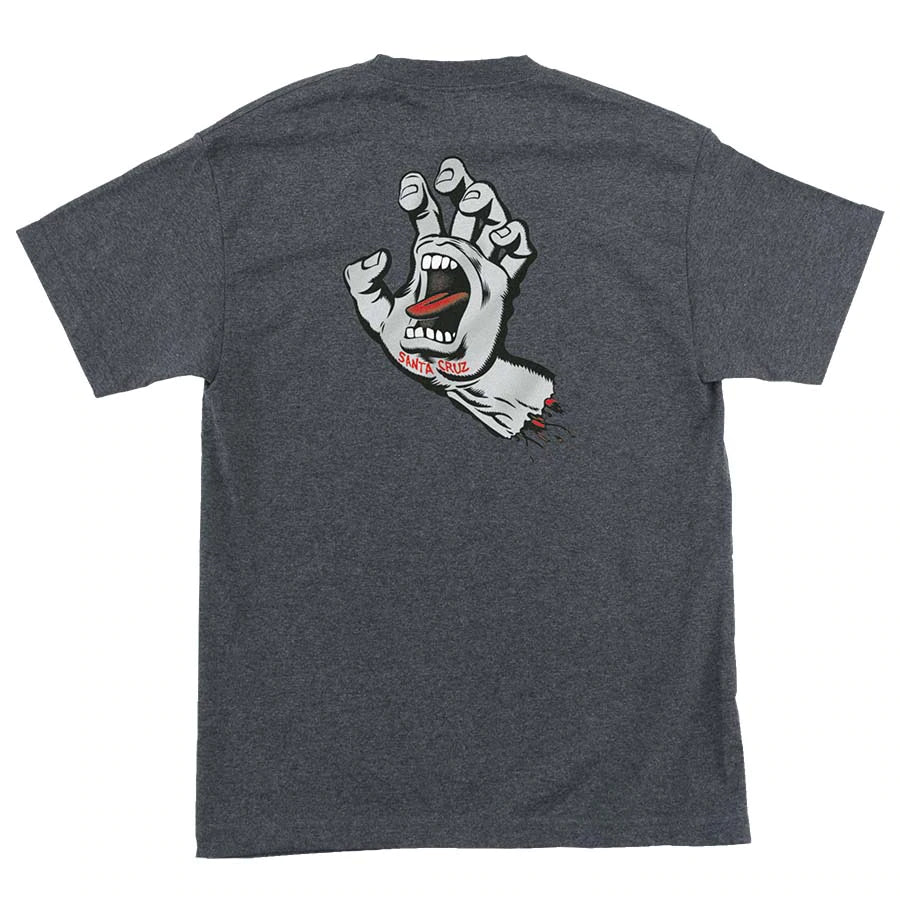 Santa Cruz Screaming Hand Men's T-Shirt CRYSTAL