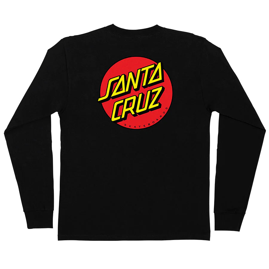 Santa Cruz Classic Dot Men's Long Sleeve T-Shirt