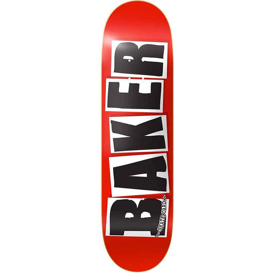 Baker Brand Logo Red/Black Skateboard Deck 8.38"