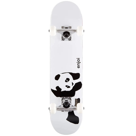 Enjoi Whitey Panda Youth Skateboard Complete 7.75"