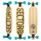 Sector 9 Fractal Flora Bamboo Longboard Complete