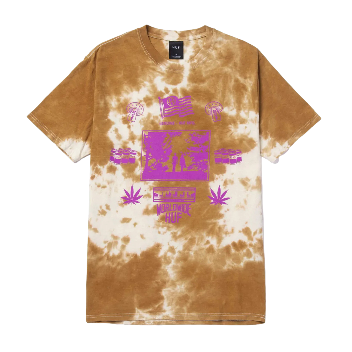 Huf Gathering Men's Tie Dye T-Shirt