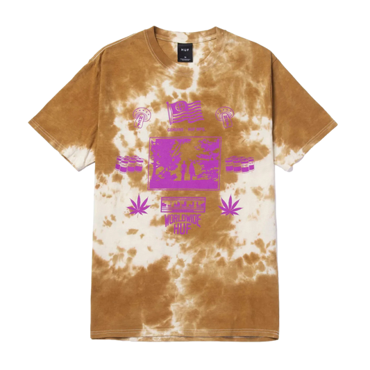 Huf Gathering Men's Tie Dye T-Shirt