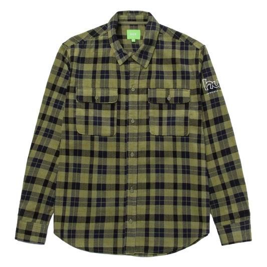 Huf Printed Waylon Cord Flannel
