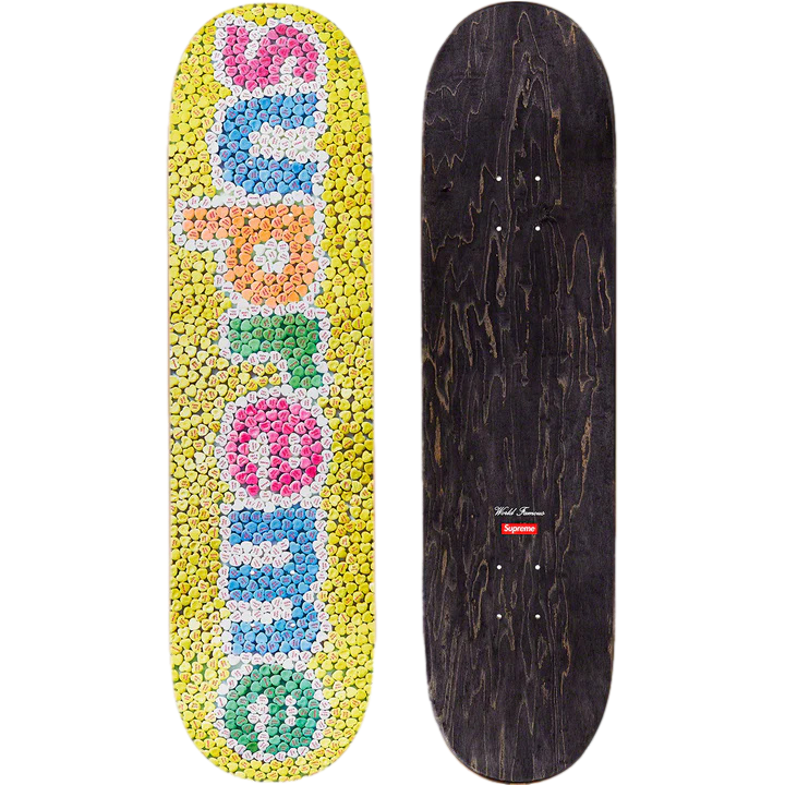 Supreme Candy Hearts Skate Deck