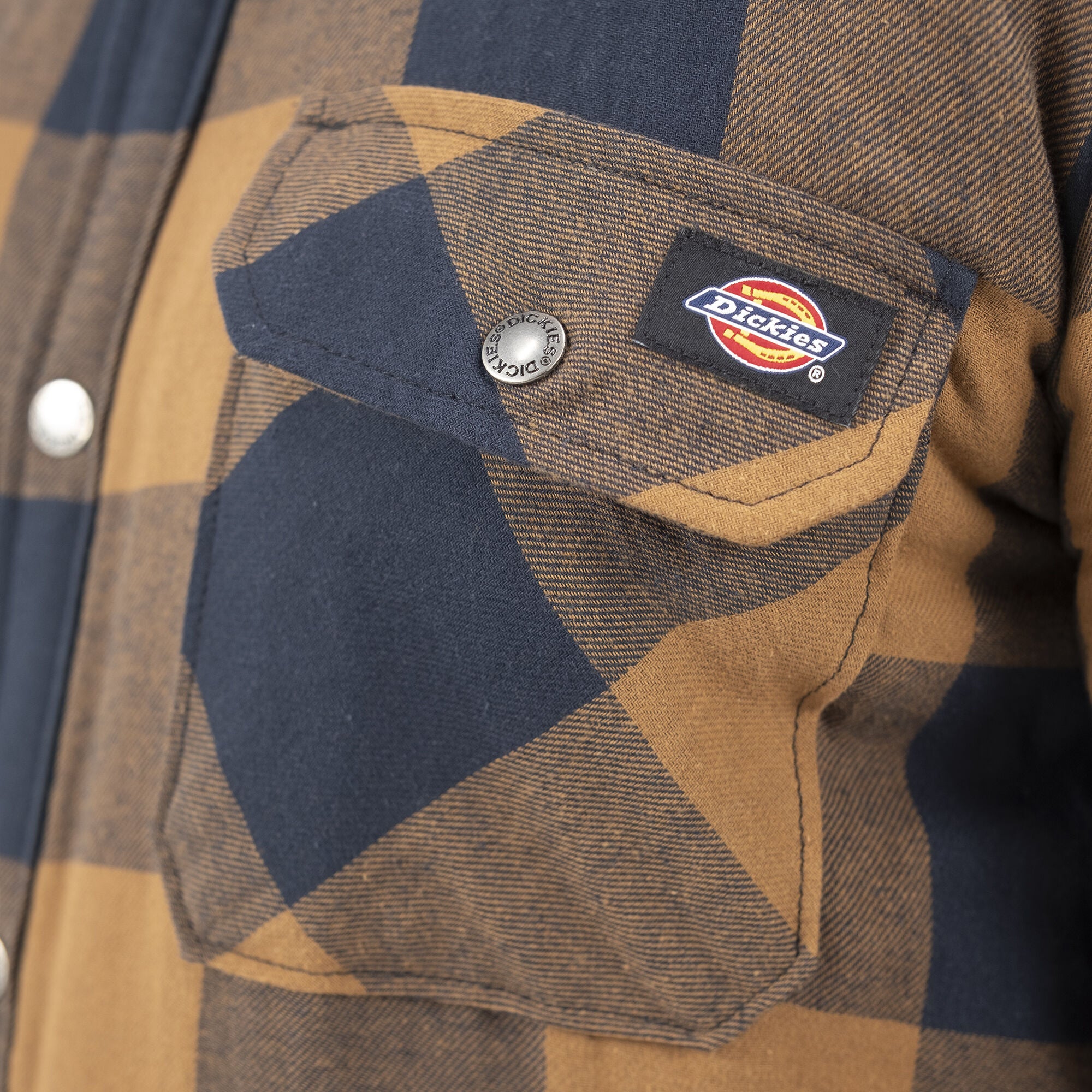 Dickies Sherpa Lined Flannel Shirt Jacket – Coast Board Shop