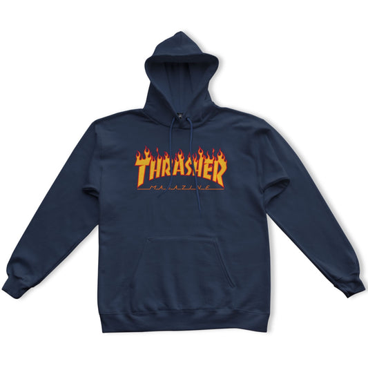 Thrasher Flame Logo Pullover Hoodie