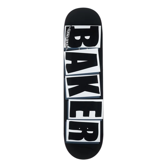 Baker Brand Logo Black/White Skateboard Deck 8.47"