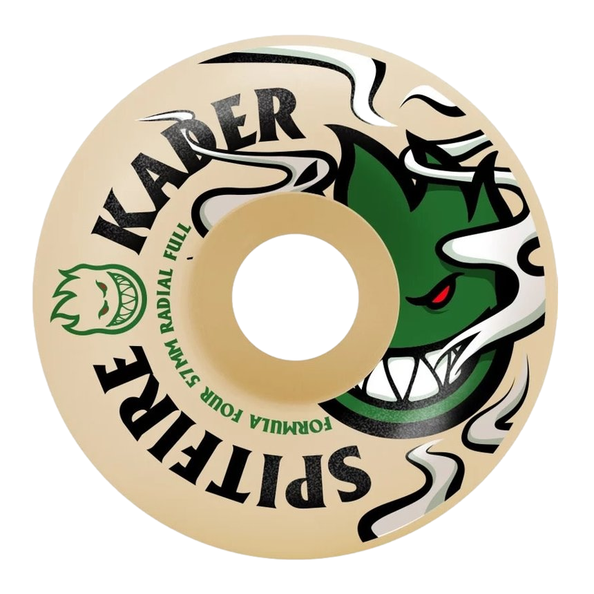 Spitfire Kader Loud Clouds Formula 4 Radial Full Wheels 60mm 99a