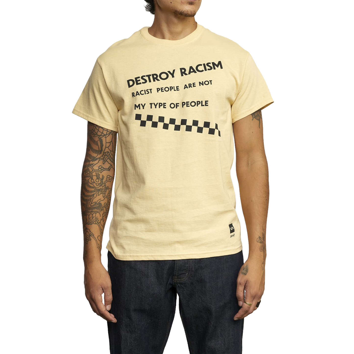 RVCA Destroy Racism T-Shirt